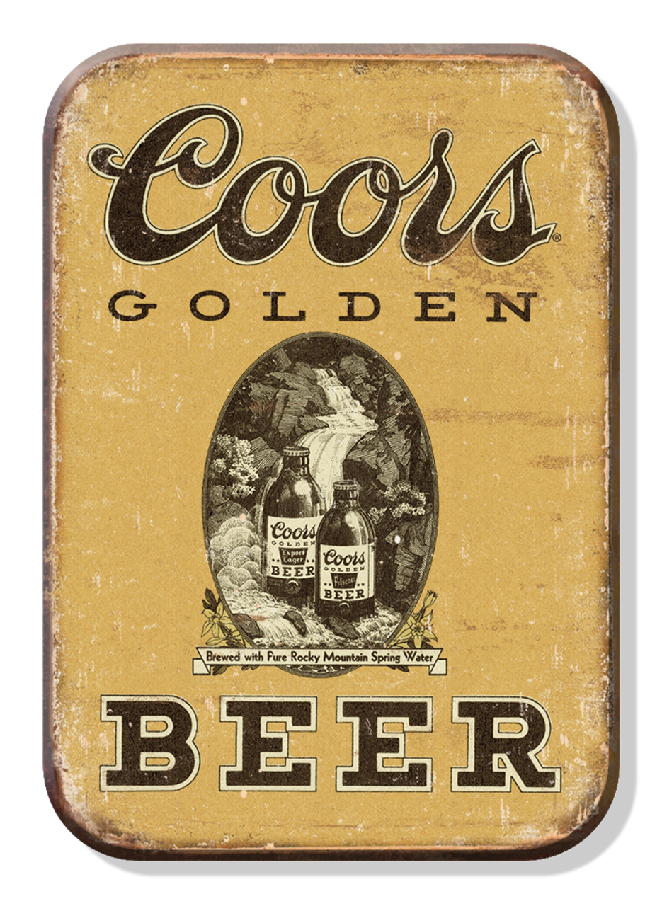 Magnet: Coors Golden Vintage Sign