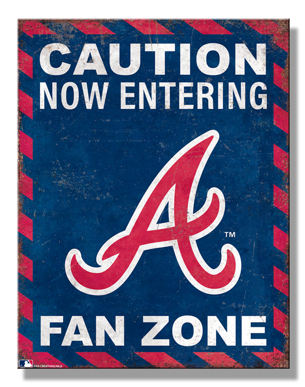 Atlanta Braves Fan Zone Sign