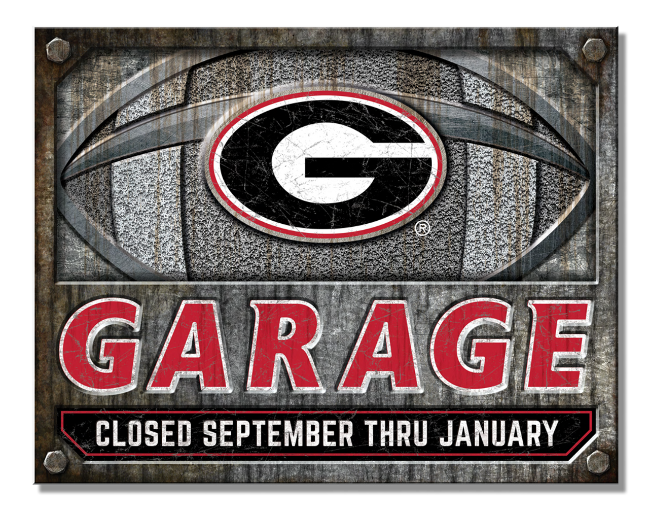 NCAA GEORGIA Garage Sign