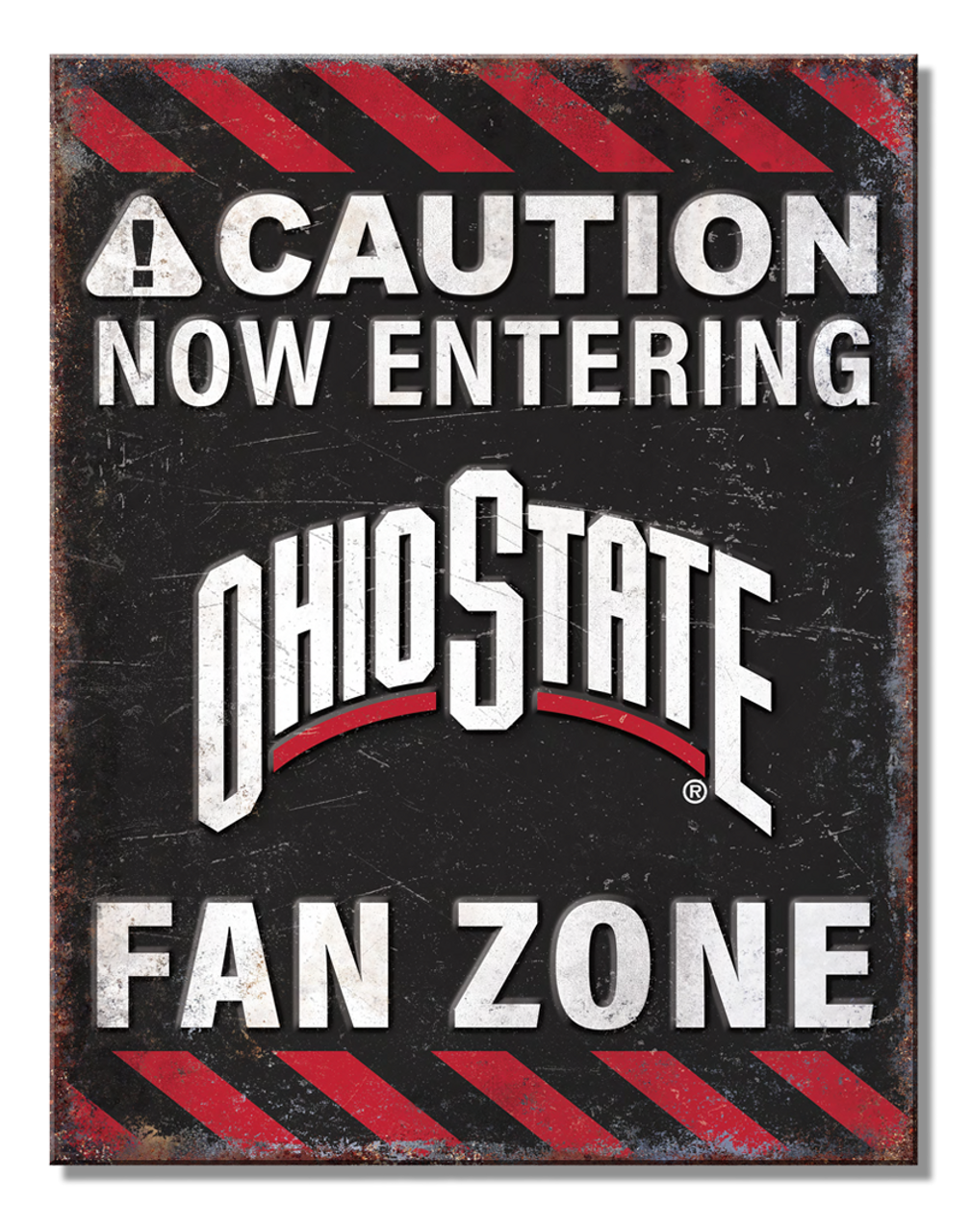 NCAA OHIO STATE Fan Zone Sign