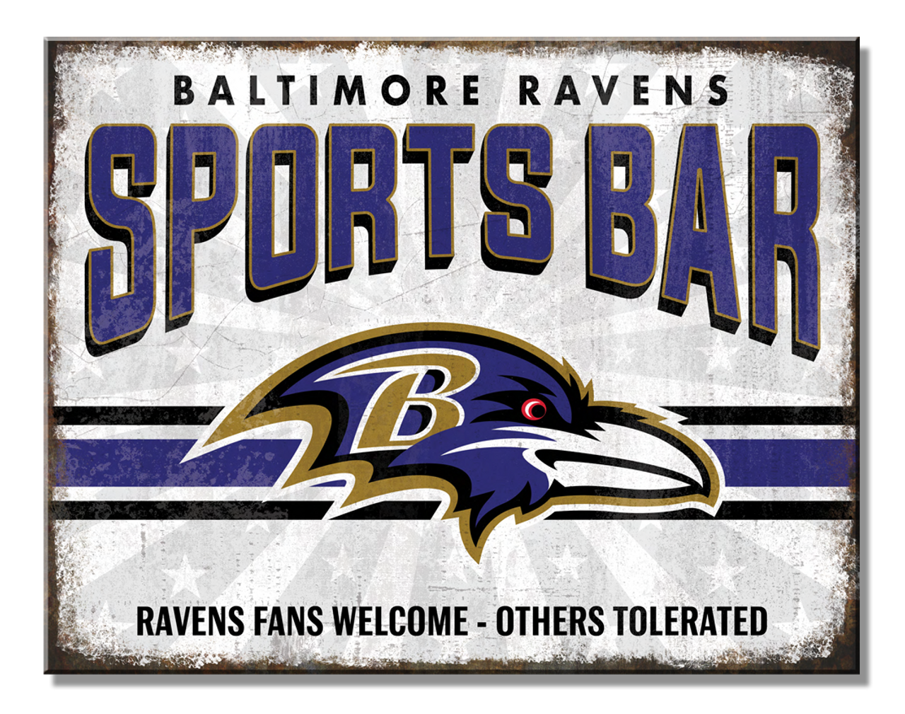 Baltimore Ravens Bar Sign