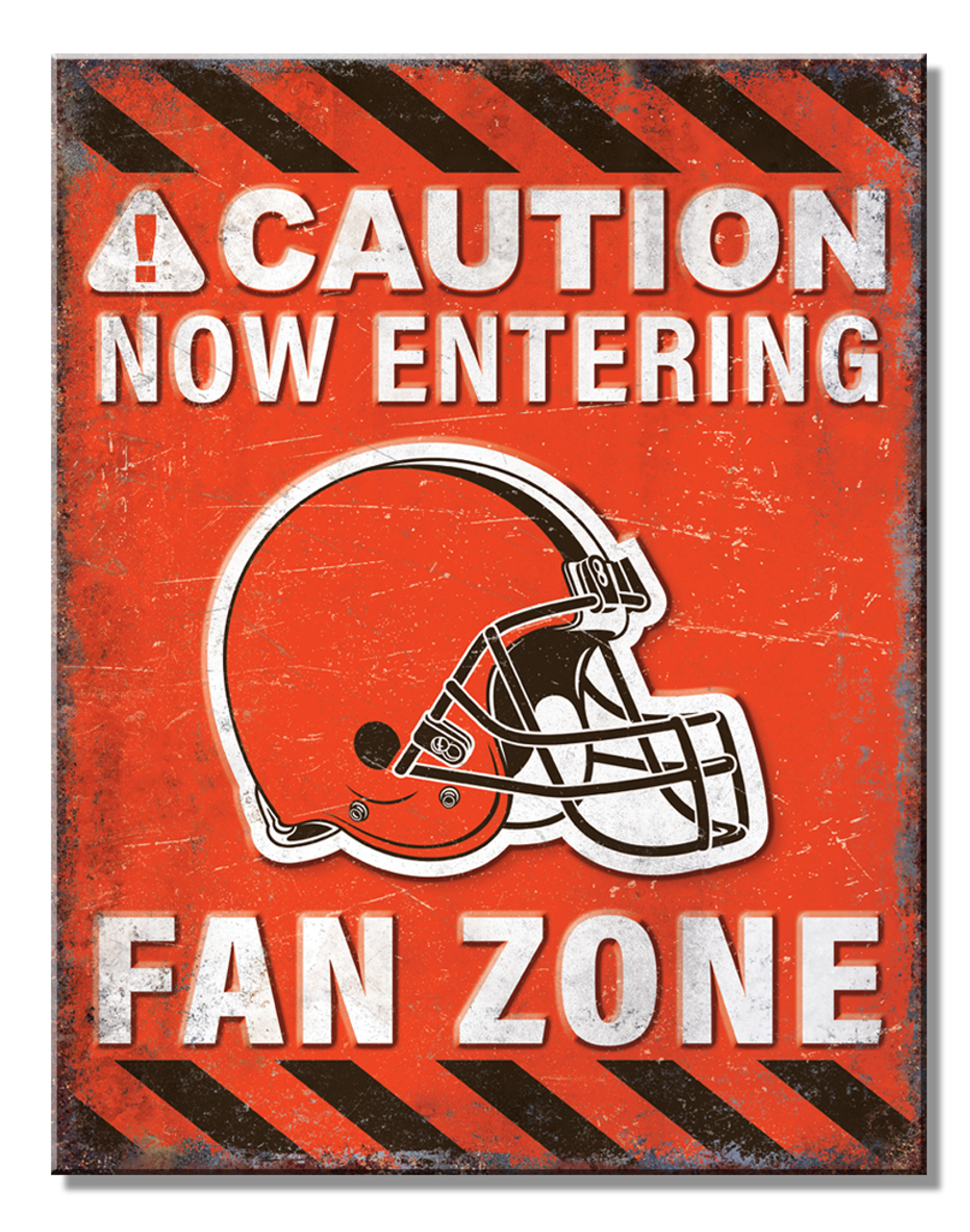 Cleveland Browns Fan Zone Sign