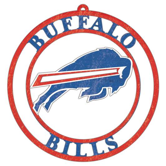 MDF Buffalo Bills Logo Cutout sign