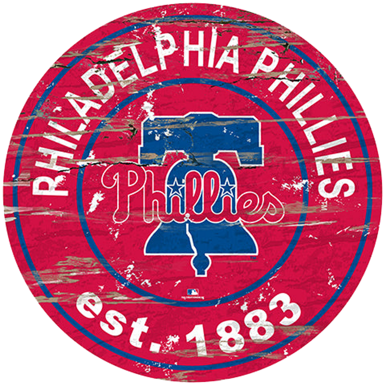 24" MDF Philadelphia Phillies MLB Sign