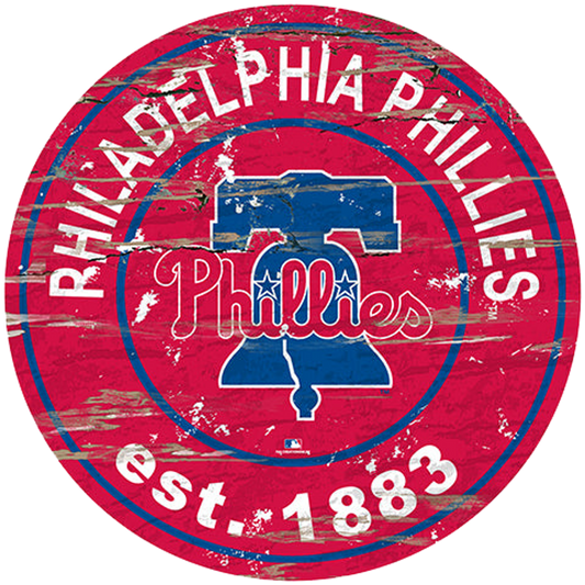 24" MDF Philadelphia Phillies MLB Sign