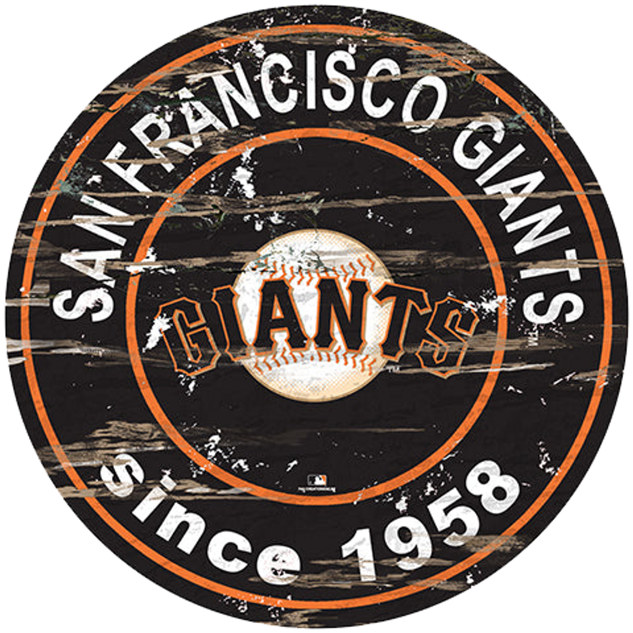 24" MDF San Francisco Giants MLB Sign