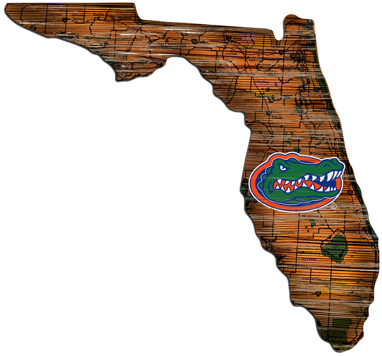 24" MDF State - Florida Sign