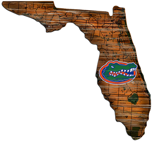 24" MDF State - Florida Sign