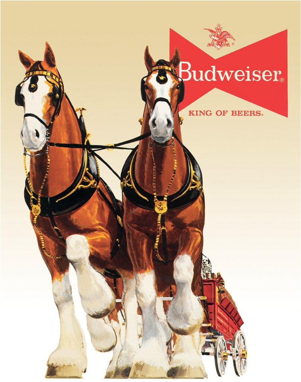 Bud Clydesdale Team Sign