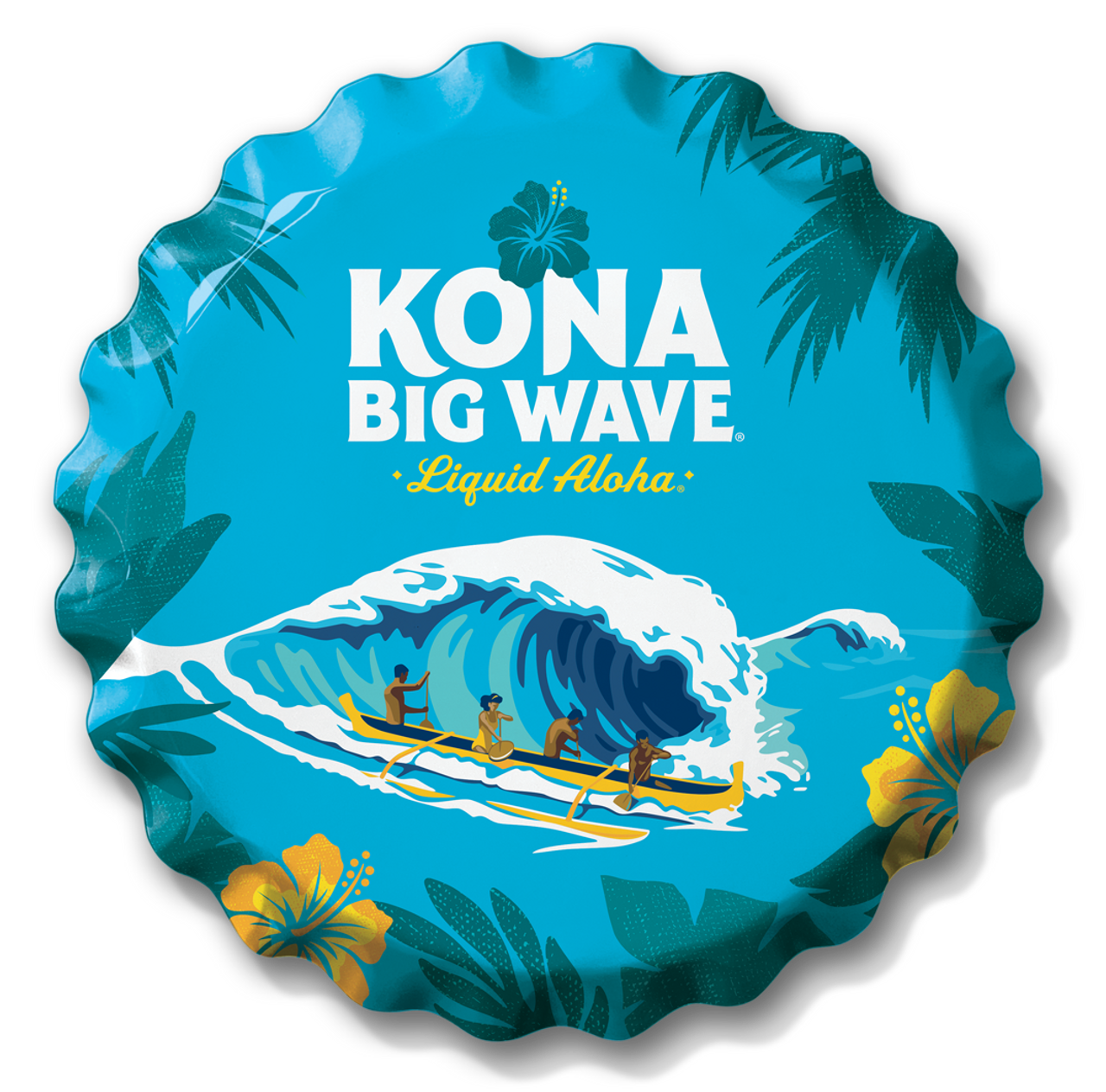 Bottle Cap: Kona - 18"Dia Sign