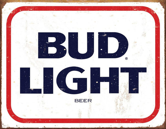 Bud Light Weathered Sign