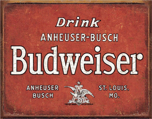 Budweiser - Drink Sign