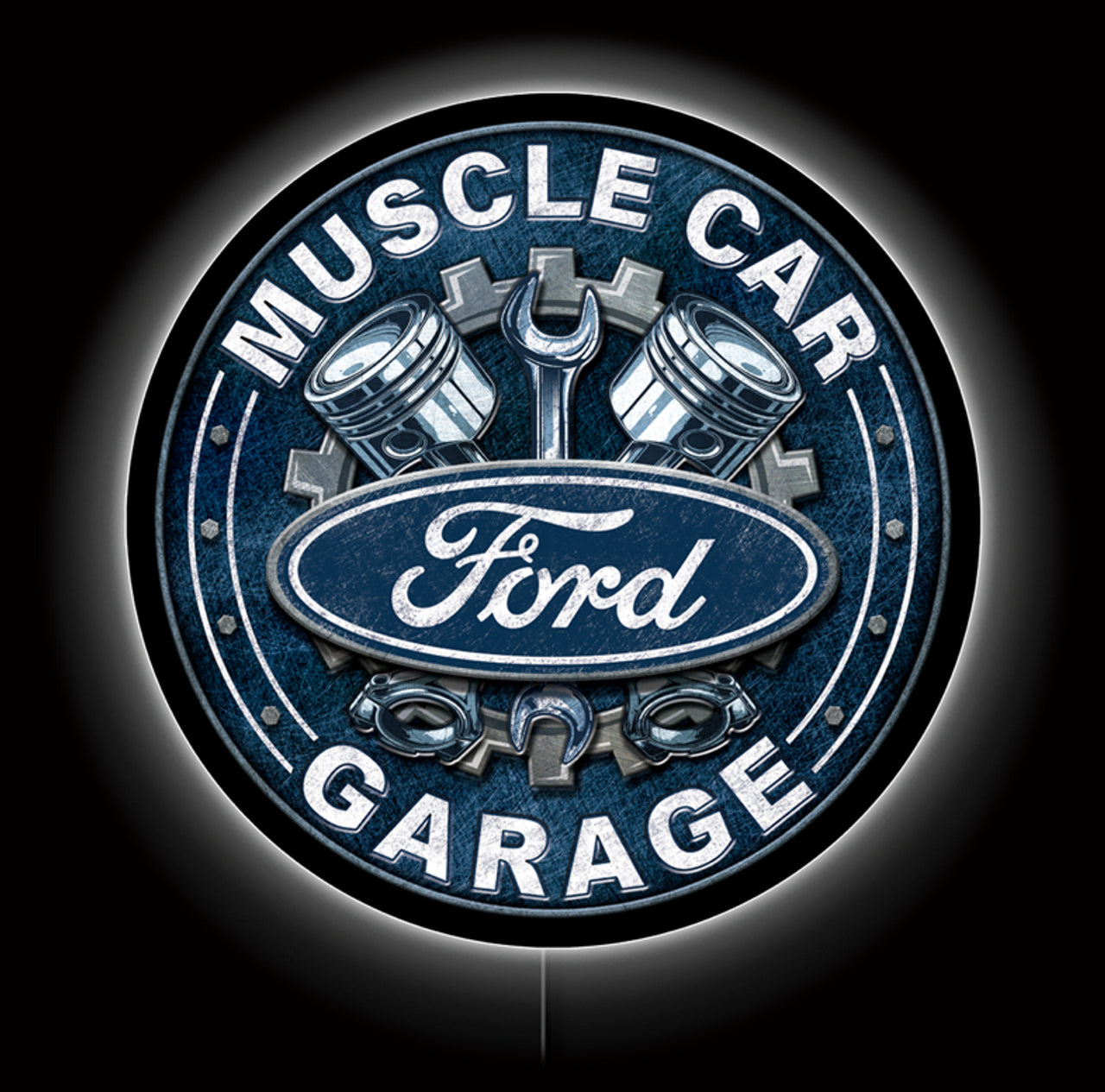 23" LED - Ford Metal Sign