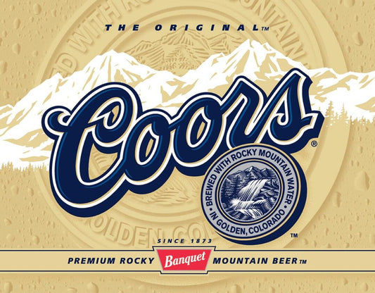 Coors Label Sign