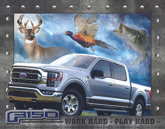 Ford F150 Metal Sign