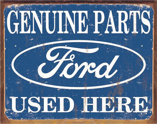 Rusted Ford Metal Sign