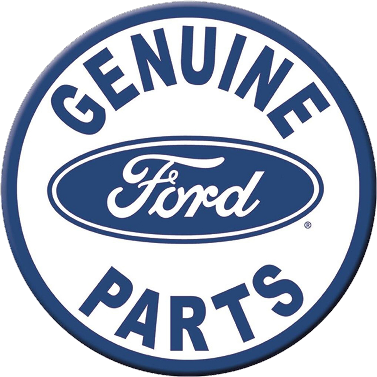 Magnet: Ford Parts Round Sign