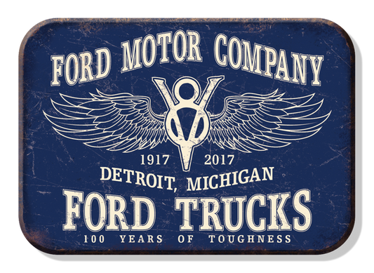 Magnet: Ford Trucks 100 yr Sign