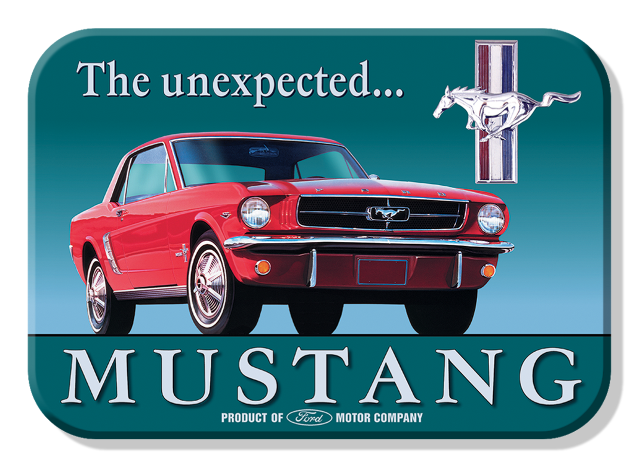 Magnet: Ford Mustang Sign