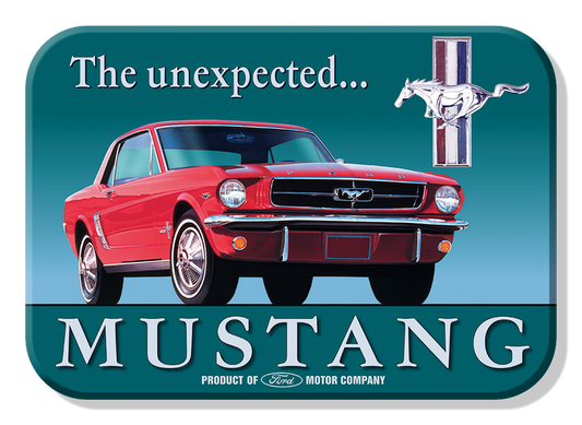 Magnet: Ford Mustang Sign