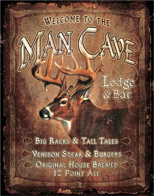 JQ - Man Cave Lodge Sign
