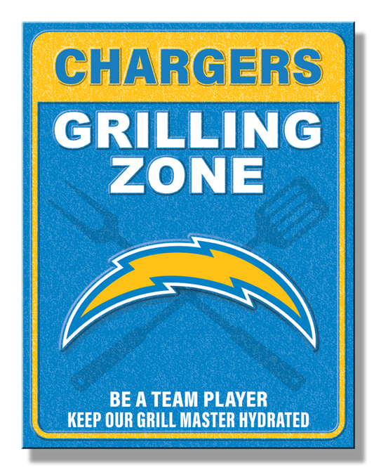 LA Chargers Grilling Zone