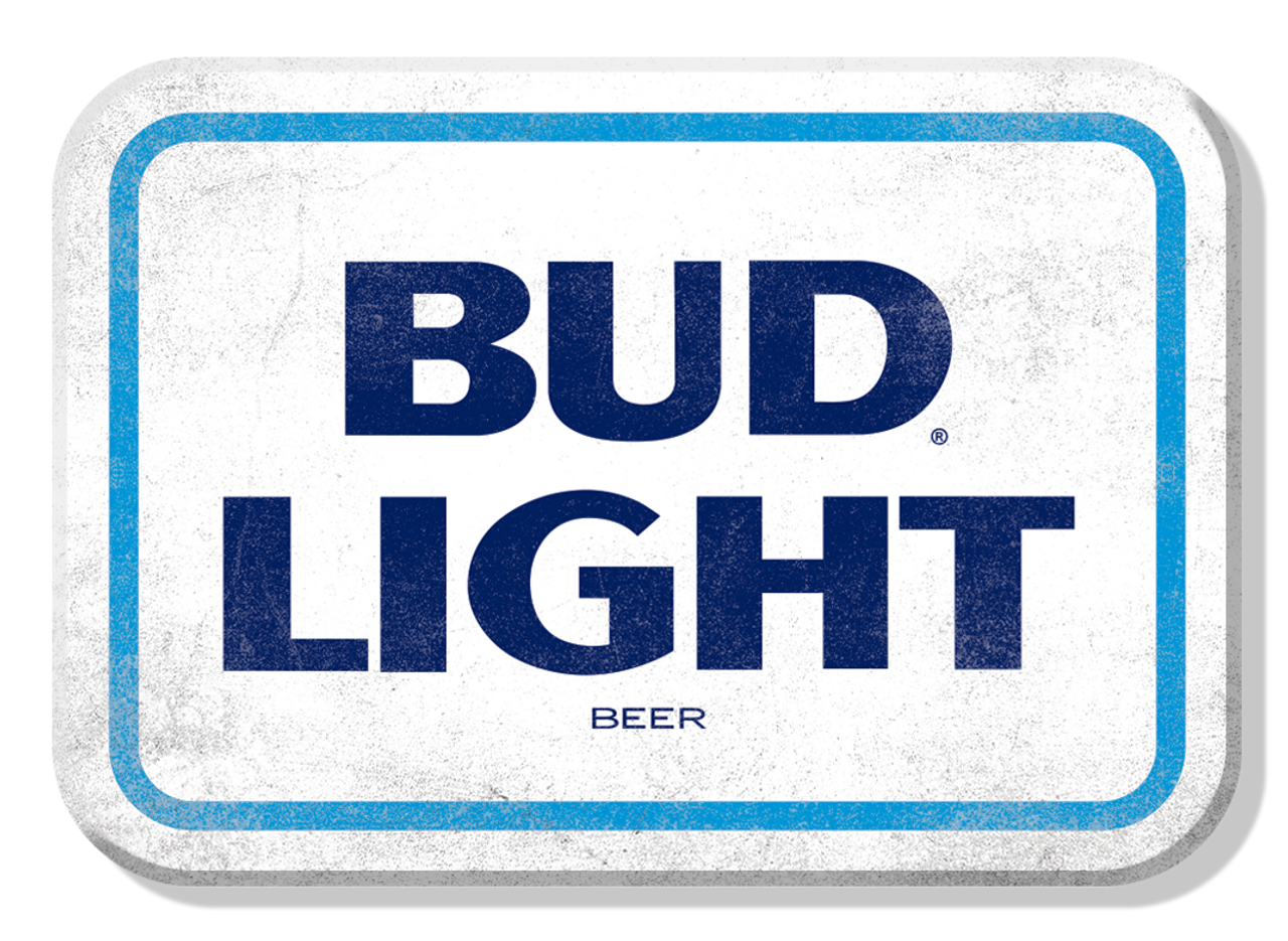 MAGNET: Bud Light Logo Sign