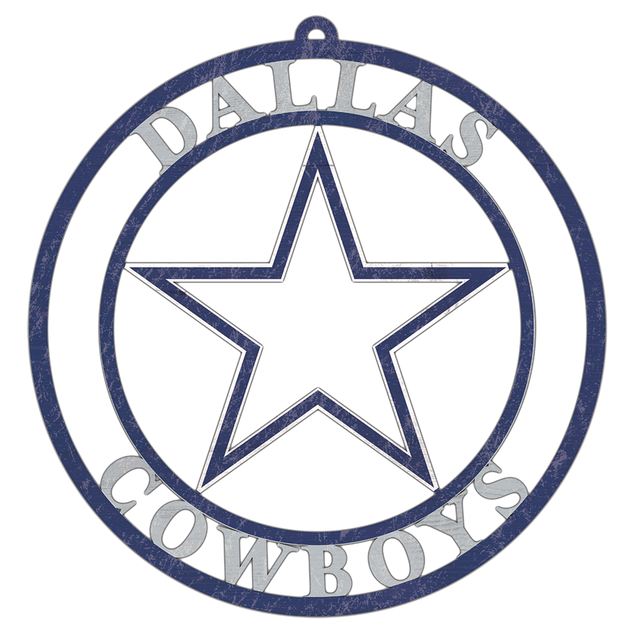 MDF Dallas Cowboys Logo Cutout sign