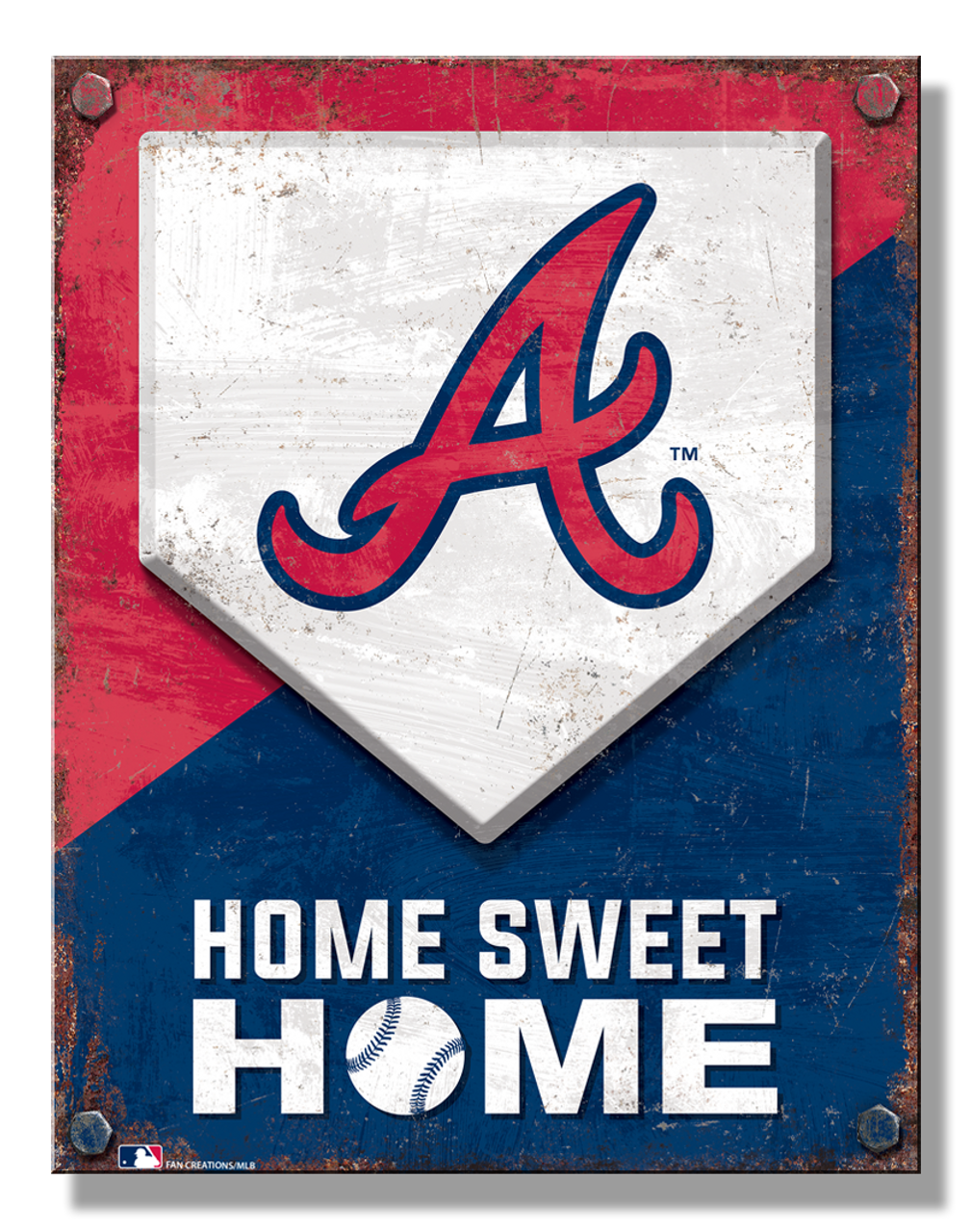 Atlanta Braves Home Sign