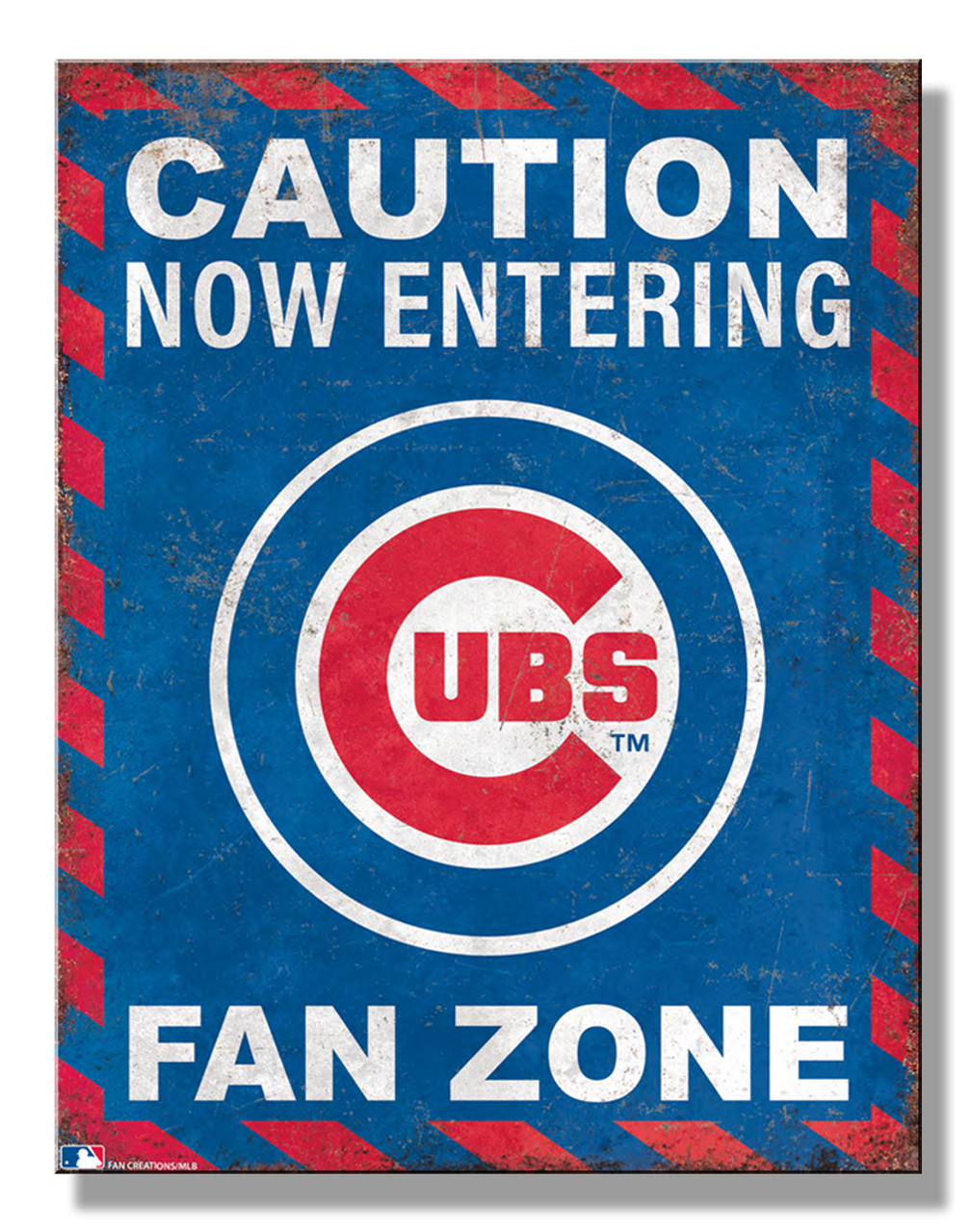 Chicago Cubs Fan Zone Sign