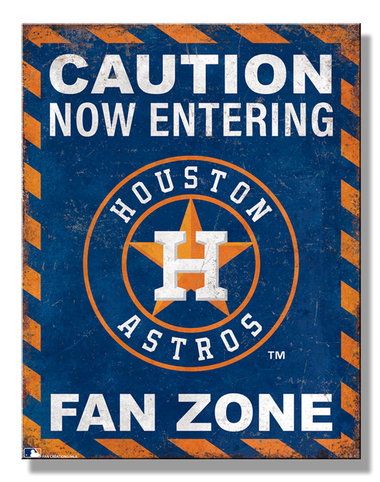 Houston Astros Fan Zone Sign