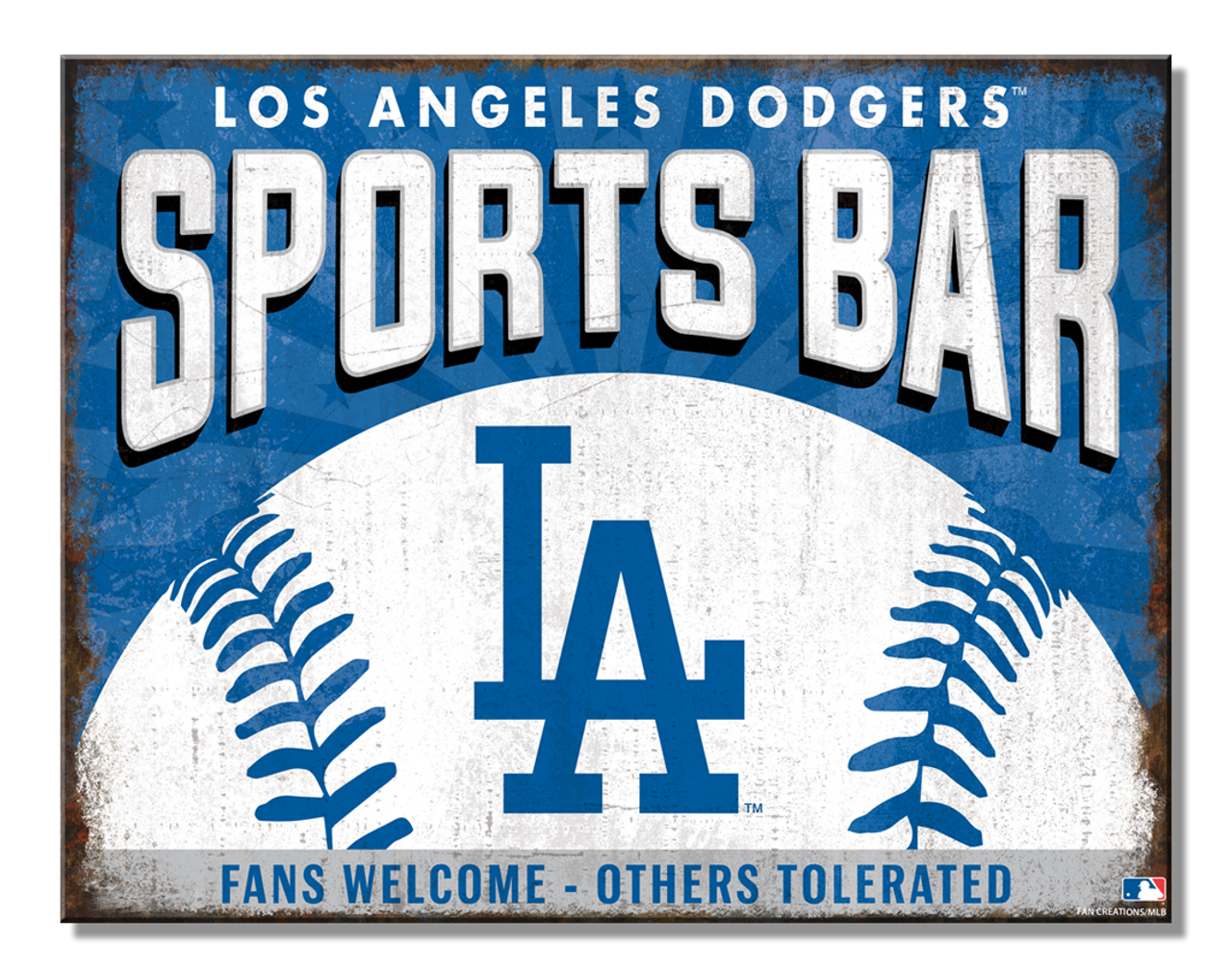 LA Dodgers Sports Bar Sign