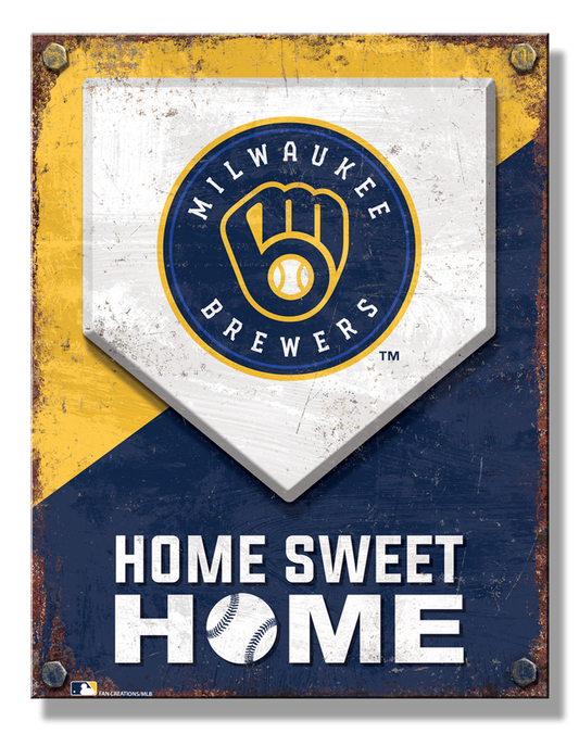 Milwaukee Brewers Home Sign