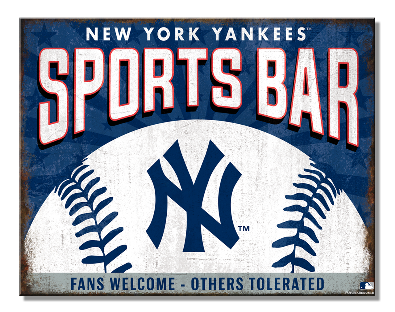 NY Yankees Sports Bar Sign