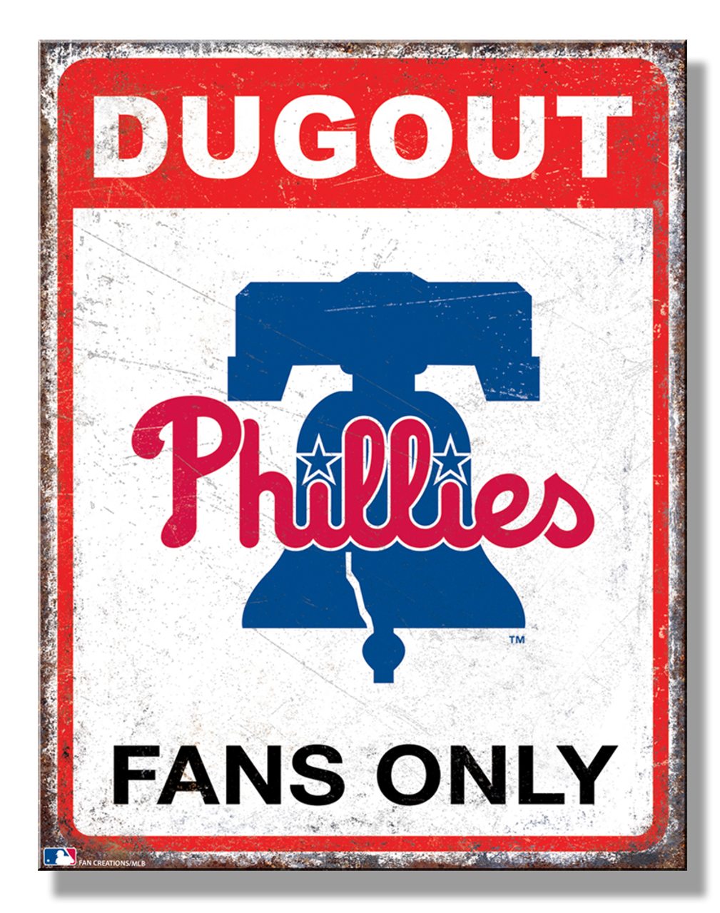 Philadelphia Phillies Dugout SIgn