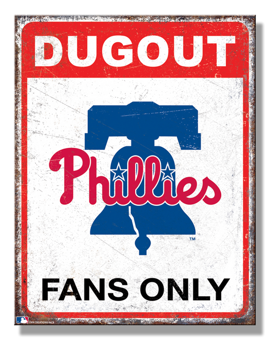 Philadelphia Phillies Dugout SIgn