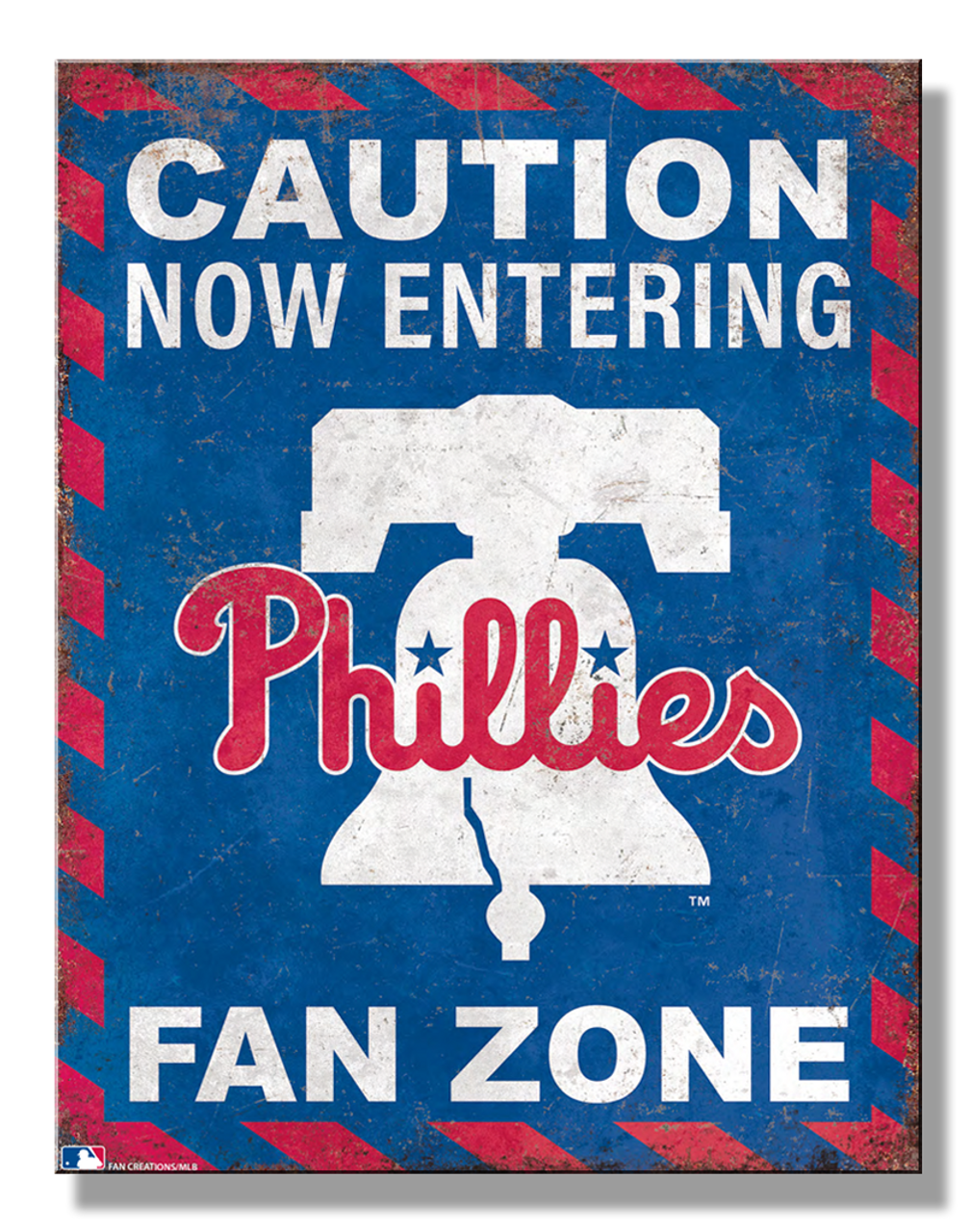 Philadelphia Phillies Fan Zone Sign