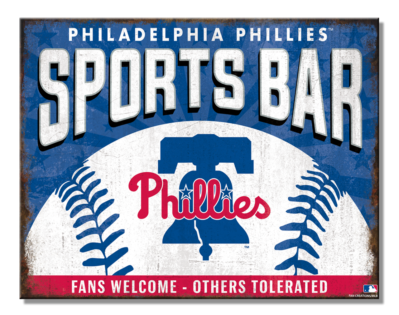 Philadelphia Phillies Sports Bar Sign