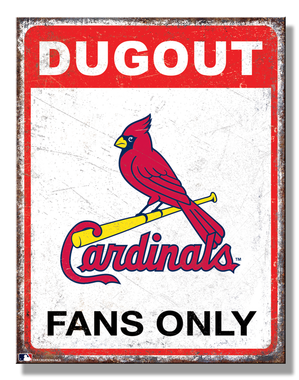 St Louis Cardinals Dugout Sign