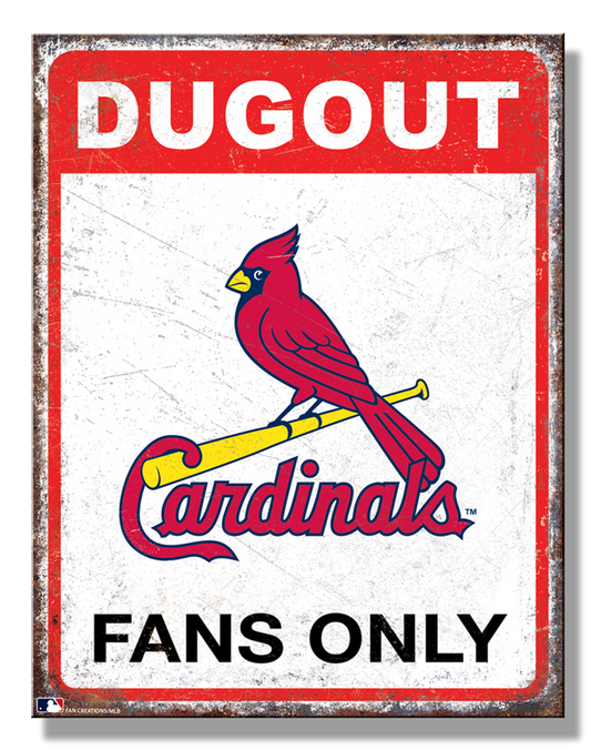 St Louis Cardinals Dugout Sign