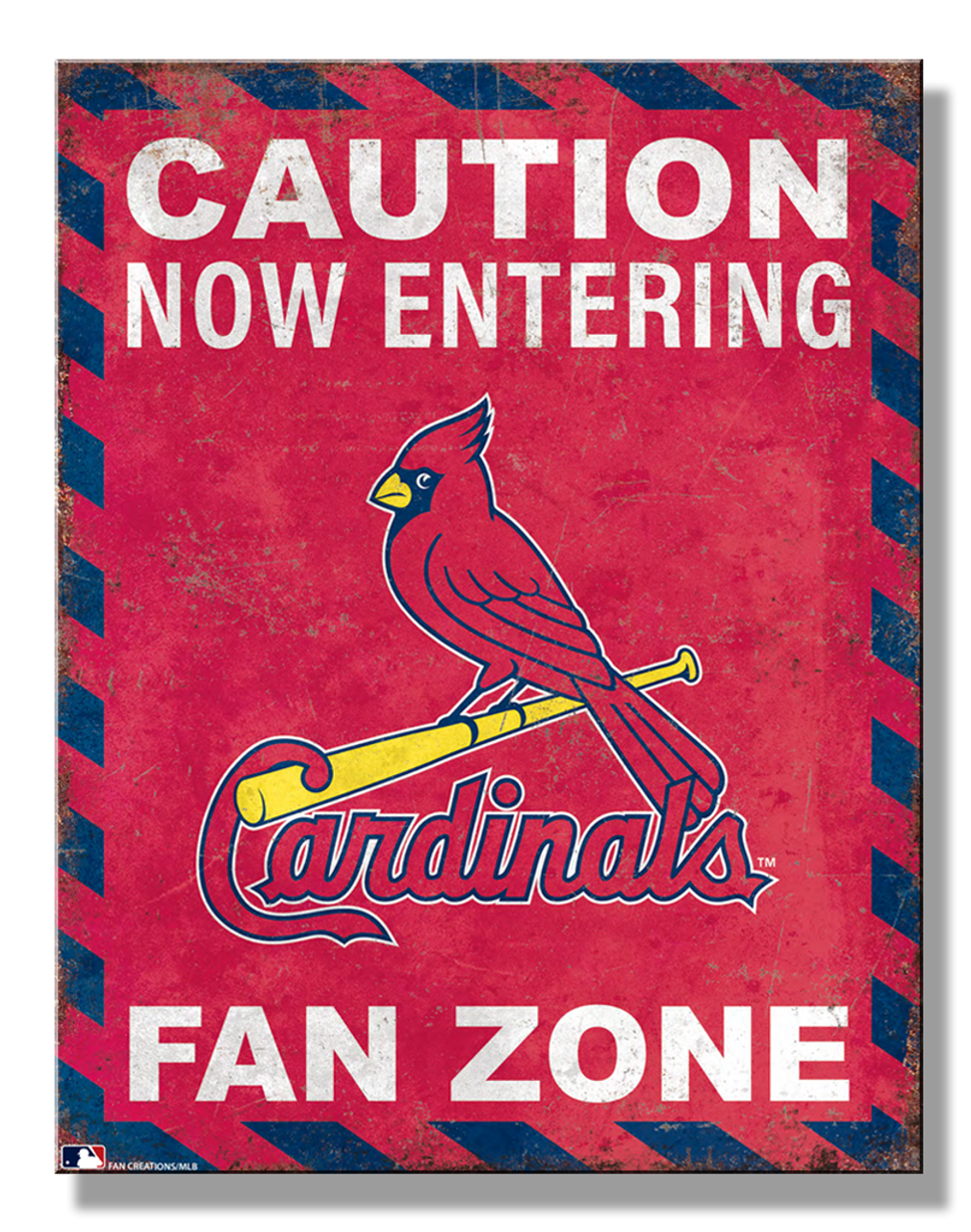 St Louis Cardinals Fan Zone Sign