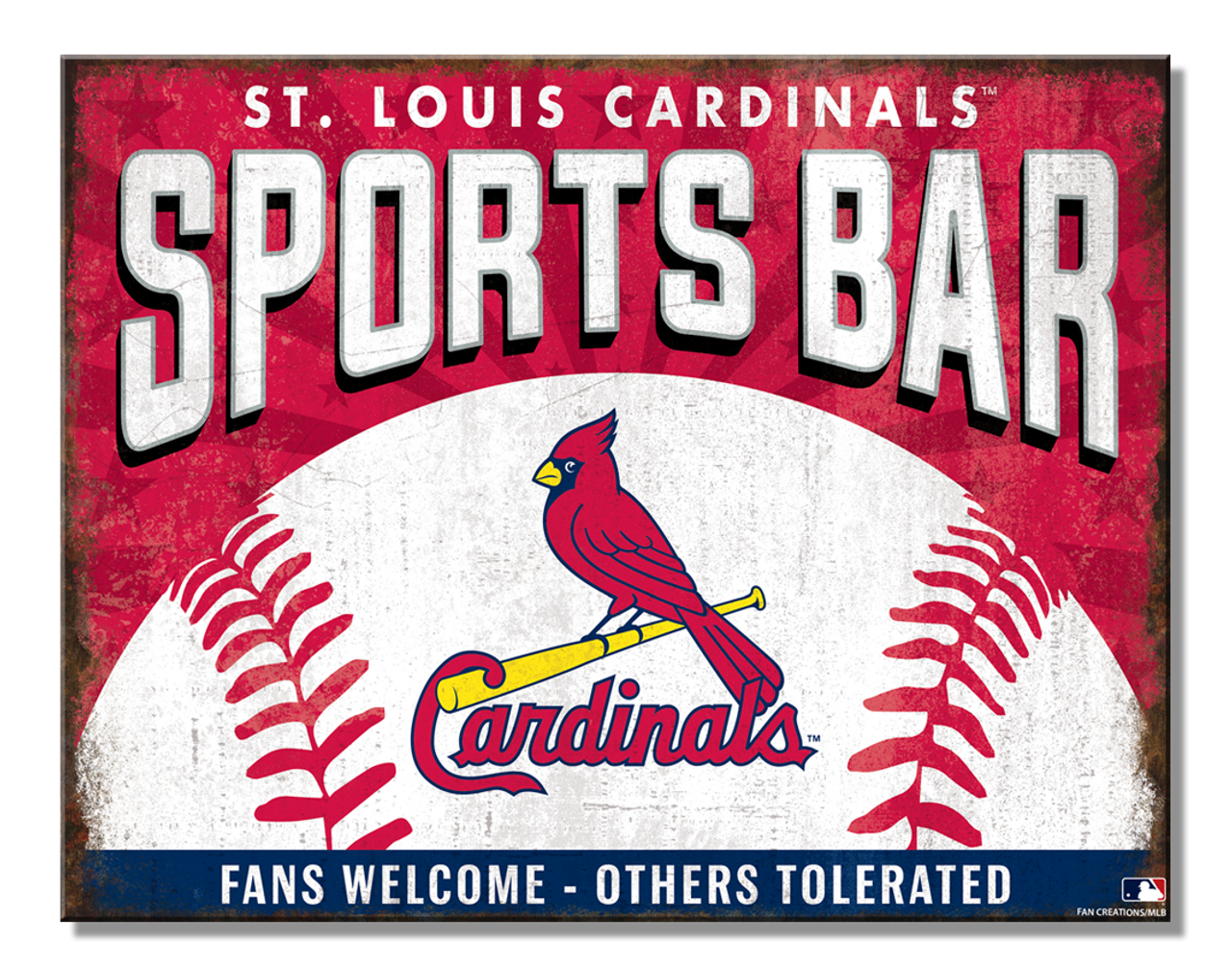 St Louis Cardinals Sports Bar Sign