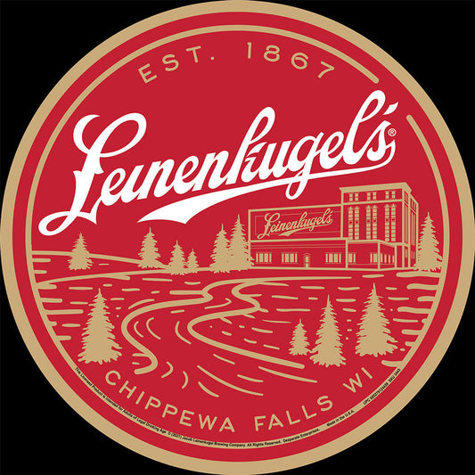 Leinenkugel - Round NEW ALUMINUM STYLE Sign