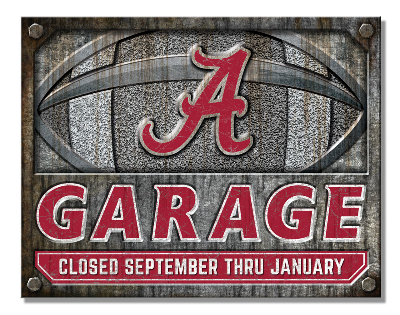 NCAA ALABAMA Garage Sign