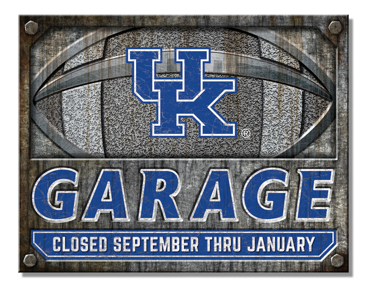 NCAA KENTUCKY Garage Sign