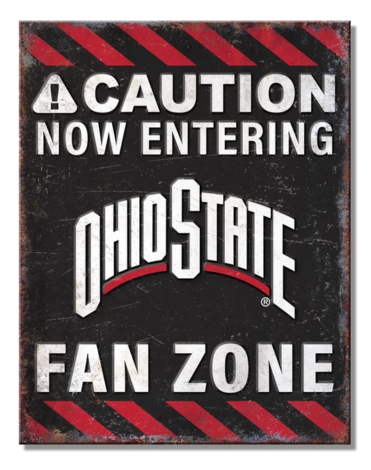 NCAA OHIO STATE Fan Zone Sign