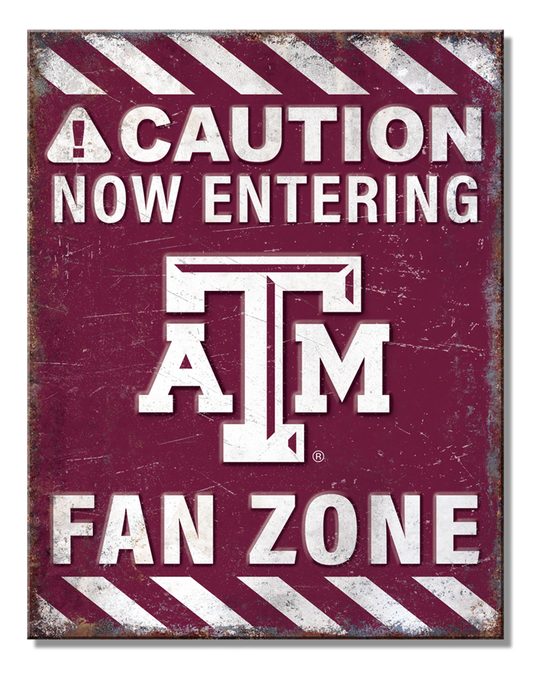 NCAA TEXAS A&M Fan Zone Sign