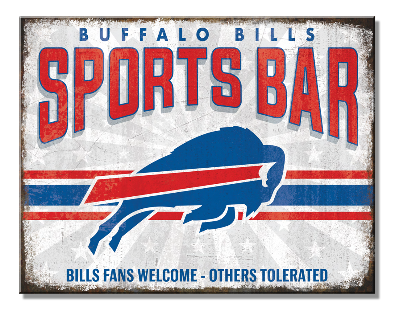 Buffalo Bills Bar Sign