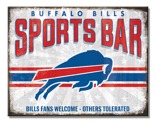 Buffalo Bills Bar Sign