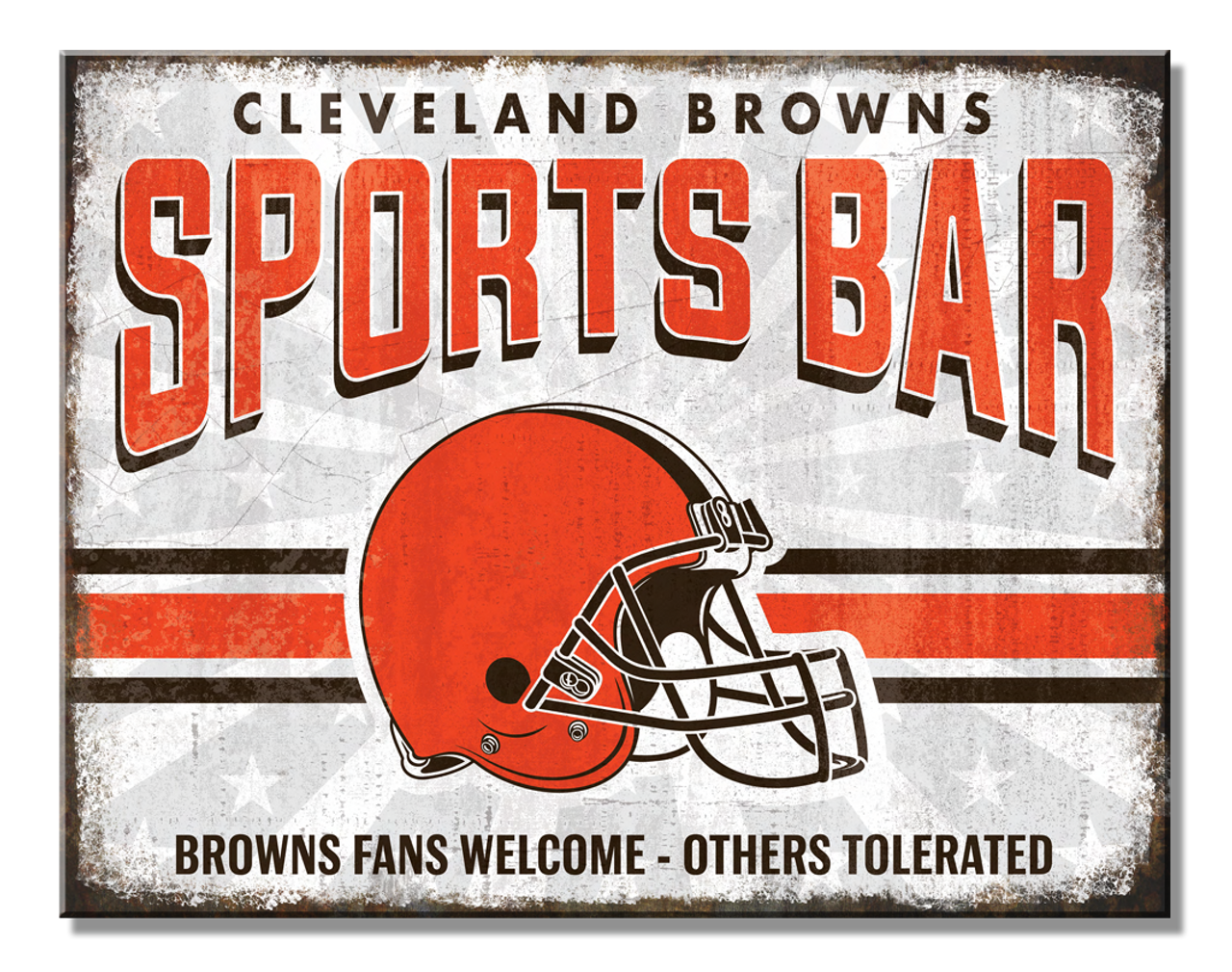 Cleveland Browns Bar Sign